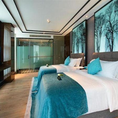 Xana Hotelle-Hotel Luzhou Baizitu Square Exterior foto