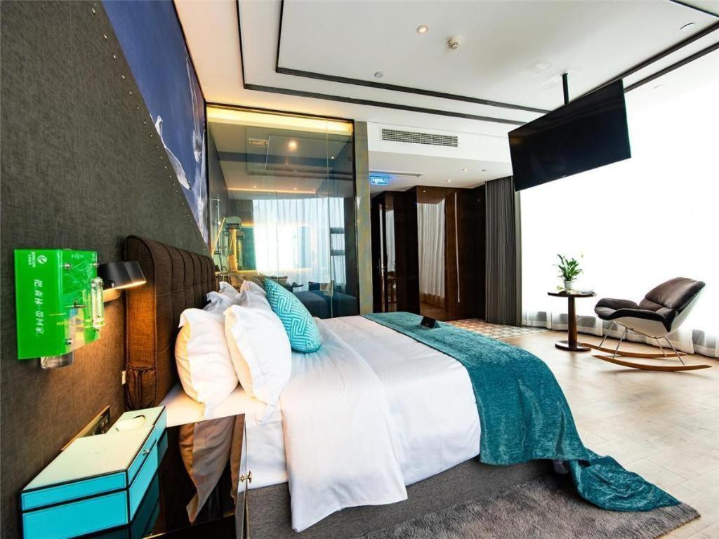 Xana Hotelle-Hotel Luzhou Baizitu Square Exterior foto