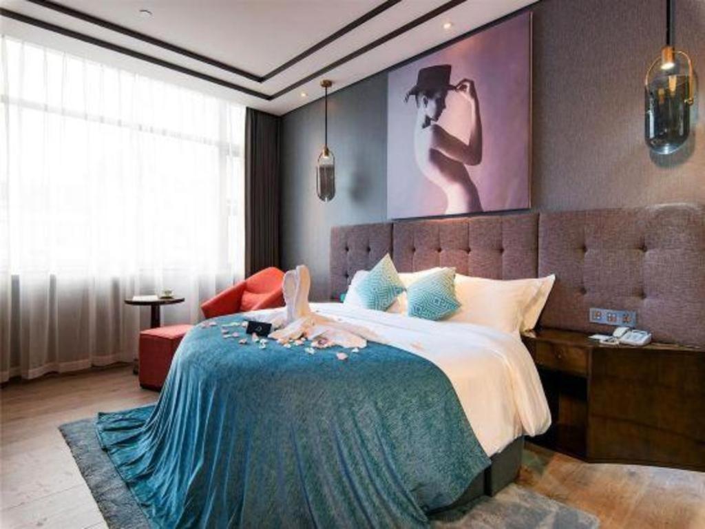 Xana Hotelle-Hotel Luzhou Baizitu Square Exterior foto